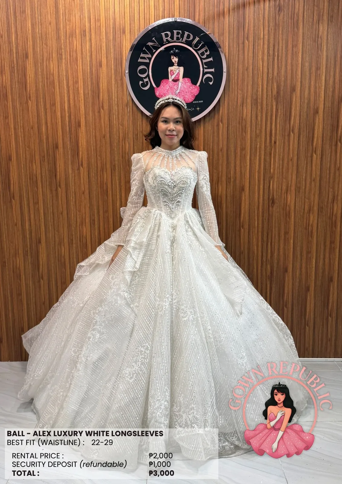 Ball Gowns: White 291